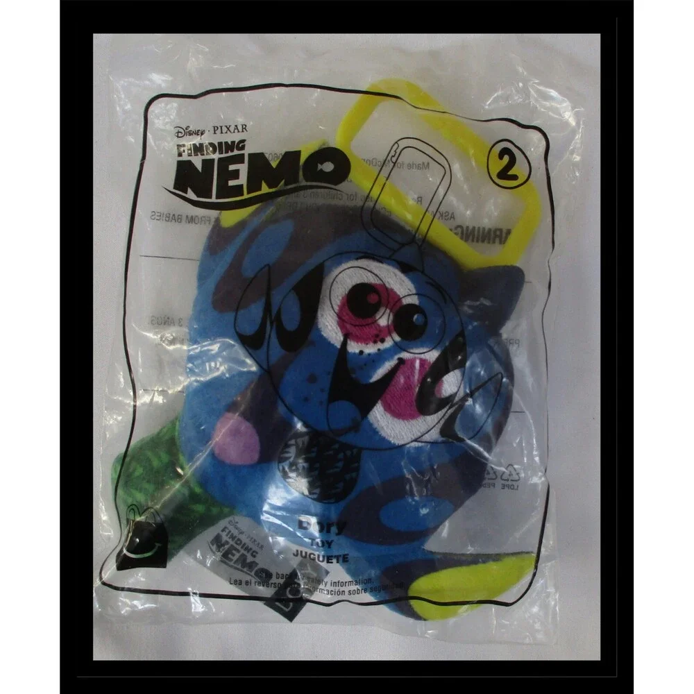McDonald's Finding Nemo Dory With Clip Toy #2 2020 NEW